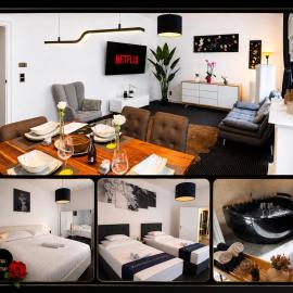 Luxury Apartment with Jacuzzi City Center Wiesbaden Rossana Universe, hotel v destinácii Wiesbaden