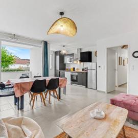 T4 Moderne avec Terrasse & Parking