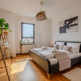 City Apartment mit Balkon, hotel u gradu Vorms