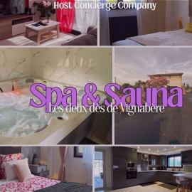 Les 2 Dés de Vignabère - Maison avec spa sauna