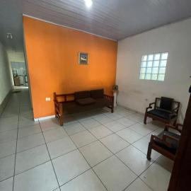 Casa de praia em Mongaguá Agenor de campo perto da plataforma de pesca para até 16 pessoas