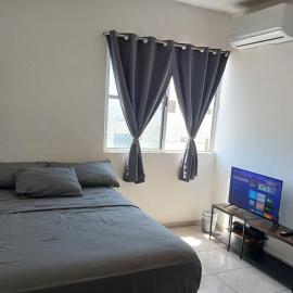 habitación en departamento cerca de la playa