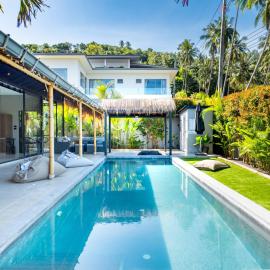 Modern 3Br Private Pool Villa Near Bang Por Beach