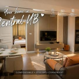 Central UB Apartment with City View near State Department Store