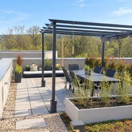Penthouse - Dachgarten - 3 Beds - Fast WiFi