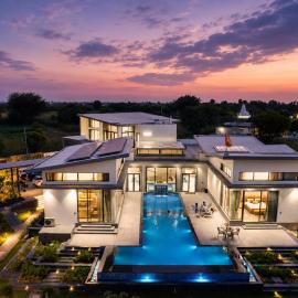 StayVista at Govind Bagh with BBQ & Pool