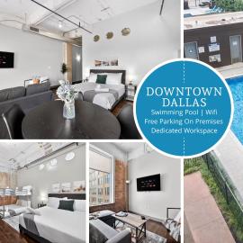 Modern Downtown Apartment | Pool, Laundry, Valet Parking