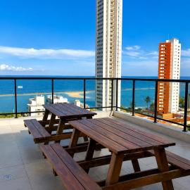 Flat Premium em Olinda - Piscina, Academia e Vista Panorâmica para o Mar, hotel a Olinda