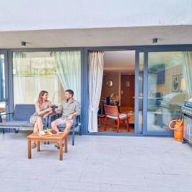 HOM I Piscina temperada, estacionamiento, Terraza con parrilla, Calefacción Central