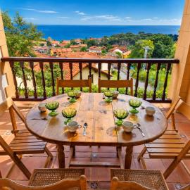 Casa Rural en Pechón, vistas panorámicas al mar, BBQ, parking privado y playas cercanas