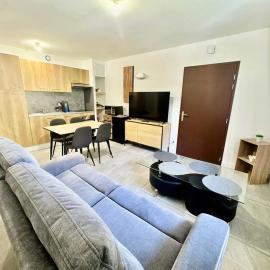 Bright & modern one-bedroom apartment in Cluses