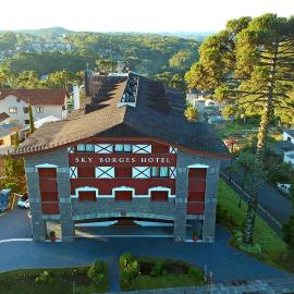 SKY BORGES HOTEL - Flats de Luxo no Centro de Gramado - RS