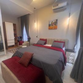Citrine Studio 1 bedroom Apartments Ajah Lekki with gym WiFi Netflix Youtube