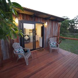 Viesnīca The Tiny House at Rhubarb Farm pilsētā Cotton Vale
