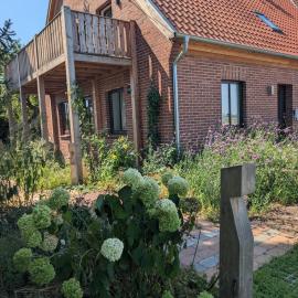 Ferienwohnung mit Landblick, Hotel in Badbergen