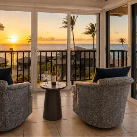 Kapalua Bay Villas KBV-32B3 - Ocean View 1 Bedroom Villa 180 Degree Views Steps to Beach - Kapalua West Maui, Hotel in Kapalua