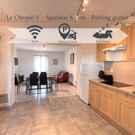 Le Cherpin V - Spacieux 6 pers, Parking gratuit