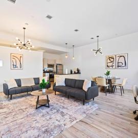Suburban Haven Stylish Loft