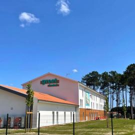 greet hotel Castets Coeur des Landes, hotel em Castets