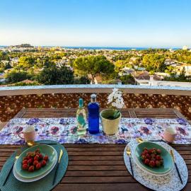 Villa Margarita Dénia con vistas al mar, piscina privada y jacuzzi