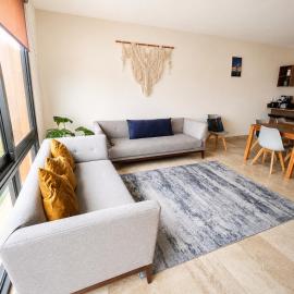 Departamento en Costa de Oro a 2 cuadras de la playa y restaurantes a 5 minutos de wtc y centros comerciales 2 habitaciones 3 camas y 2 baños