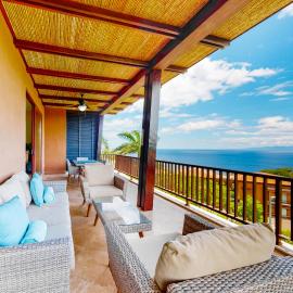 Ocean-View Ocotal Villa, Balcony & Pool
