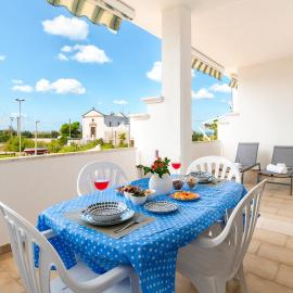 bilocale Ilporticciolovacanze veranda vista mare