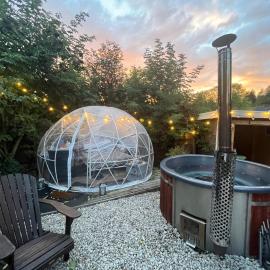 Fichtel-Bubble - Gegen Aufpreis mit Hot Tub oder Sauna