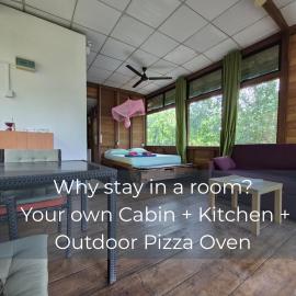 Private Cabin and private Kitchen - Experience serenity, and beautiful nature