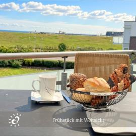 Ferienwohnung de Lark Penthouse mit Nordseeblick, hotel v mestu Dorum Neufeld