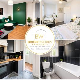 3BR Contractor Stay, Free Parking, Near Manchester