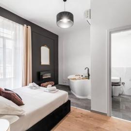 Modern Apt 10 min from Metro B Free WiFi, hotell Roomas