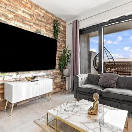 Stylish Studio by Stadium with Balcony, hotel di Koliba