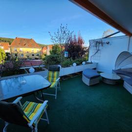 Studio Apartment Terrassengarten - Bad Kissingen