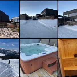 Exclusive Funkis Cabin, Lake View, Rooftop Terrace, Jacuzzi, Sauna, Close to Golf and Alpine