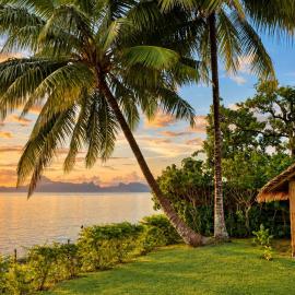 Fare Pae Miti Beach Punaauia Beachfront Beach access Moorea View