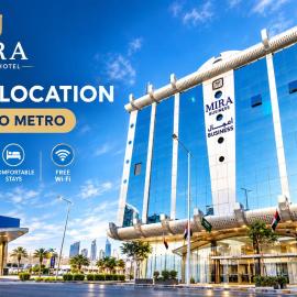 Mira Business Hotel - Prime Location -1 Min to Metro