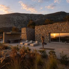 Felicity Cave Villas, hotell i Éxo Goniá