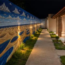 Alto dos Lençois, hotel i Queimada