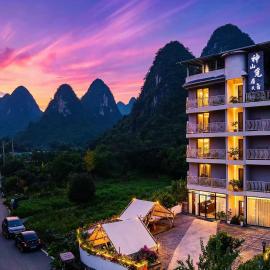 Yangshuo Shenshan Hideaway--Garden&Terrace Dining&Travel Concierge&15min to West Street