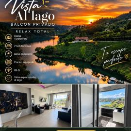 Vista al Lago Balcón Privado Relax Total