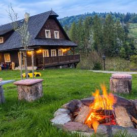 Chalupy Mátěráda, hotel a Karolinka