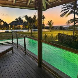 Luxury Beachfront Kite Villa, Private Pool, Ilha do Guajiru