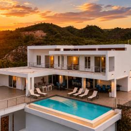 Luxury 4BR Villa with Private Pool and Panoramic Ocean Views