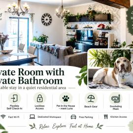 Lovely private room with private bathroom, hotel a Is-Swatar