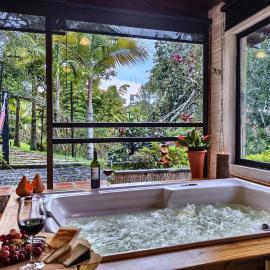 Chalé de montaña con Jacuzzi