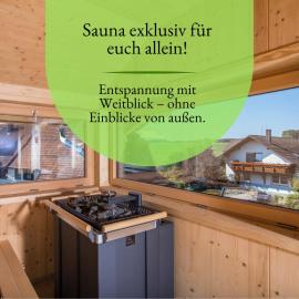 Private Panorama-Sauna mit Aussicht – hotel w mieście Aichhalden