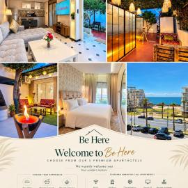Villa Hotel By Carrousel Mall Rabat, All by Walking -5 Appartements-