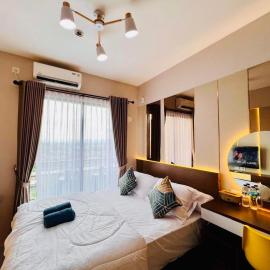 Sky House Apartment BSD Tower Leonie with Smart TV 43 inch by Zora Nara Living