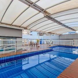 Flat Executivo em Alphaville • Alameda Mamoré • Lazer Completo com Ar e Wifi, Hotel in Aldeia